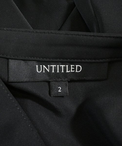 UNTITLED เดรสที่เป็นเสื้อเชิ้ตตัวยาว