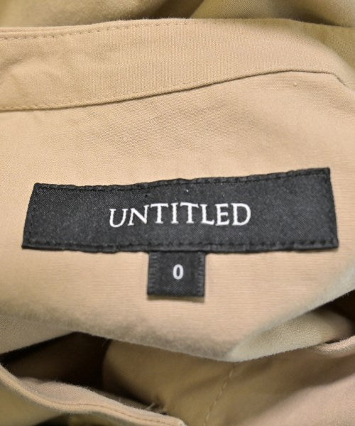 UNTITLED เดรสที่เป็นเสื้อเชิ้ตตัวยาว