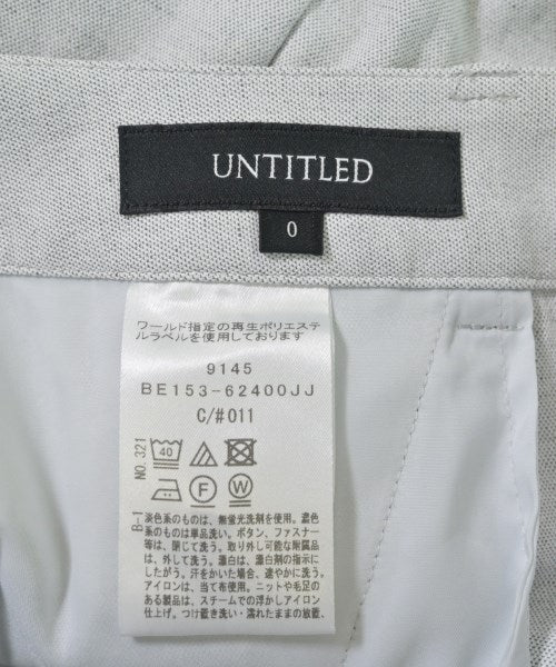 UNTITLED กางเกงขายาว