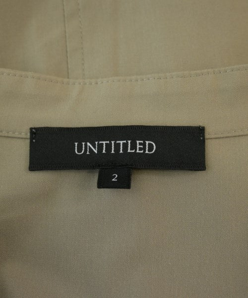 UNTITLED เดรสที่เป็นเสื้อเชิ้ตตัวยาว