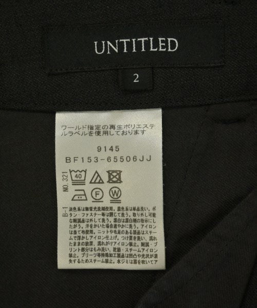 UNTITLED กางเกงขายาว