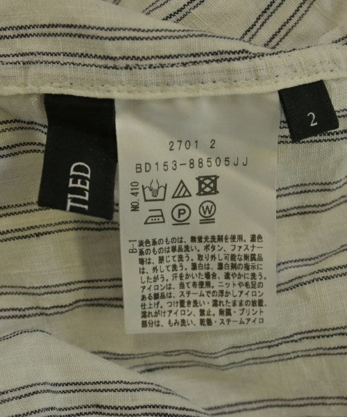 UNTITLED เสื้อลำลอง