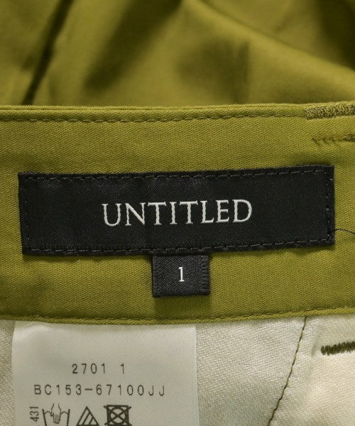 UNTITLED กางเกงขายาว