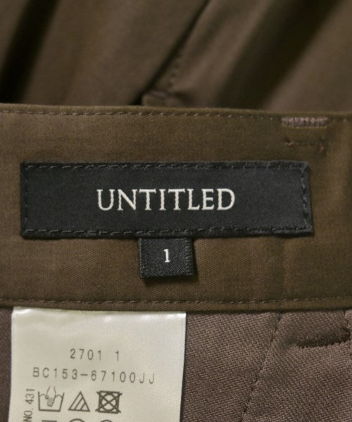UNTITLED กางเกงขายาว