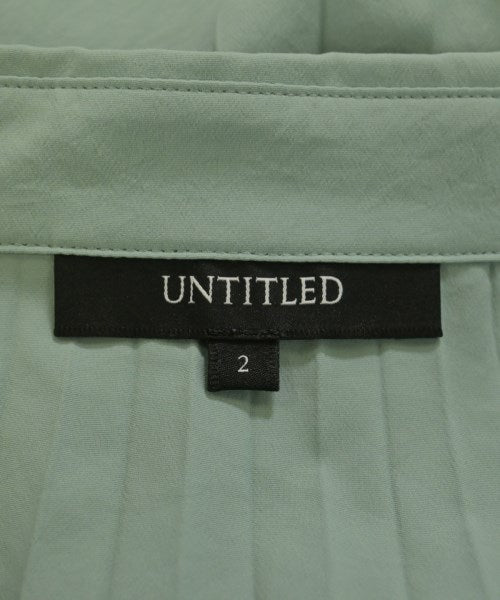 UNTITLED เดรสที่เป็นเสื้อเชิ้ตตัวยาว
