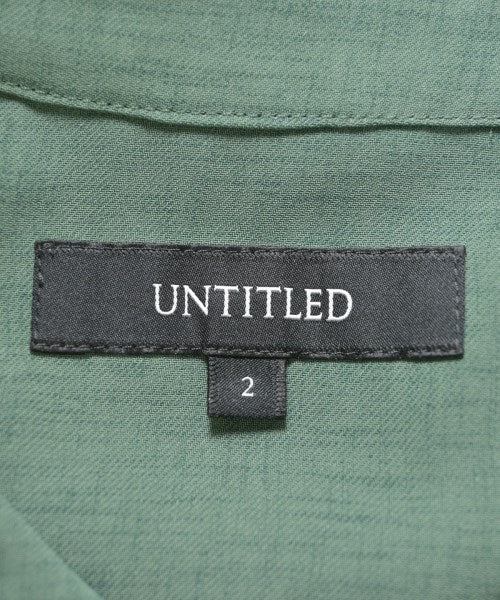 UNTITLED เดรสที่เป็นเสื้อเชิ้ตตัวยาว