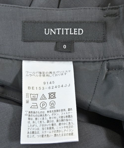 UNTITLED กางเกงขายาว