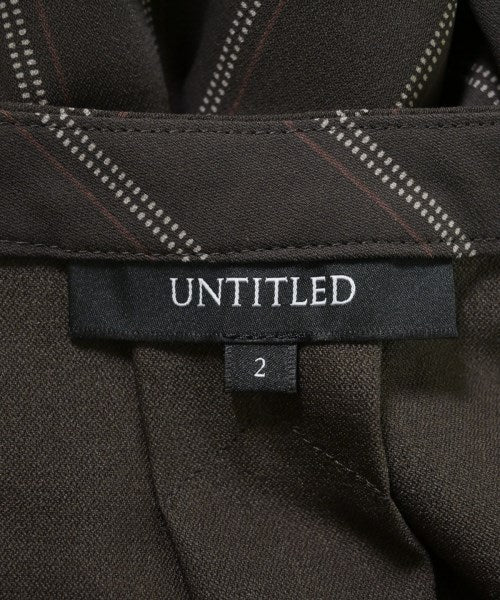 UNTITLED เดรสที่เป็นเสื้อเชิ้ตตัวยาว