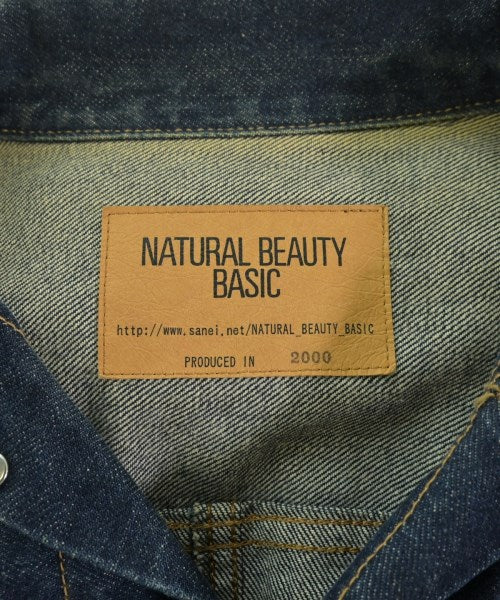 NATURAL BEAUTY BASIC แจ็คเก็ตยีนส์