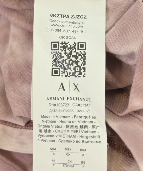 A/X ARMANI EXCHANGE เสื้อยืด/เสื้อท็อปส์