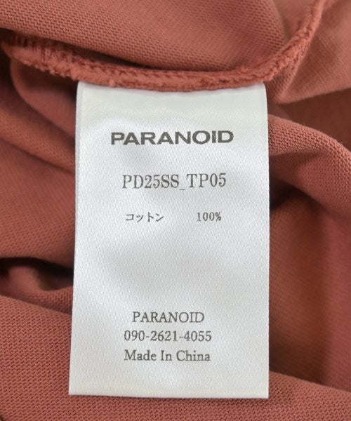 PARANOID เสื้อยืด/เสื้อท็อปส์