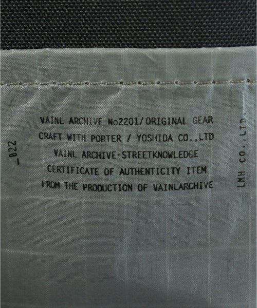 VAINL ARCHIVE กระเป๋า อื่น