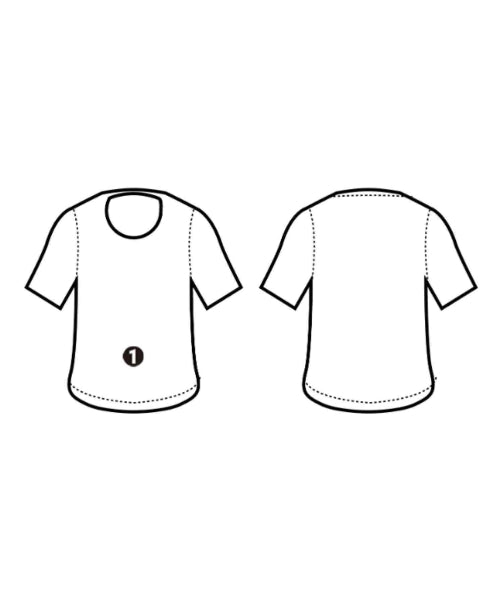 YAECA เสื้อยืด/เสื้อท็อปส์