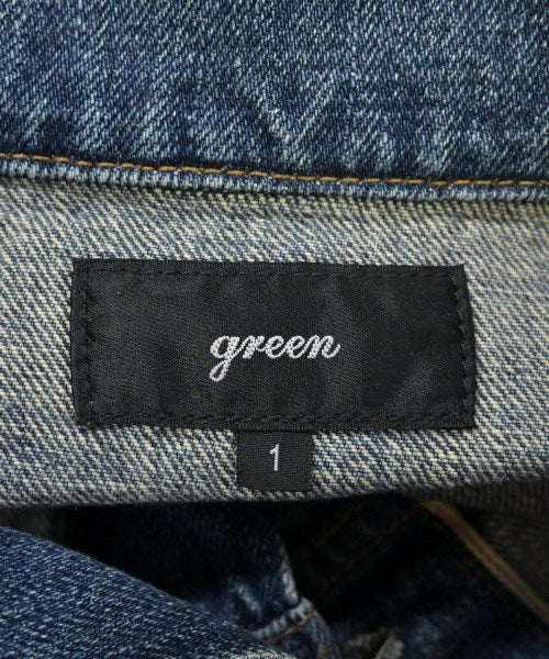green แจ็คเก็ตยีนส์