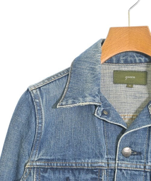 green แจ็คเก็ตยีนส์