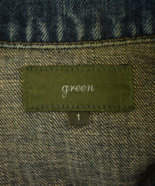 green แจ็คเก็ตยีนส์