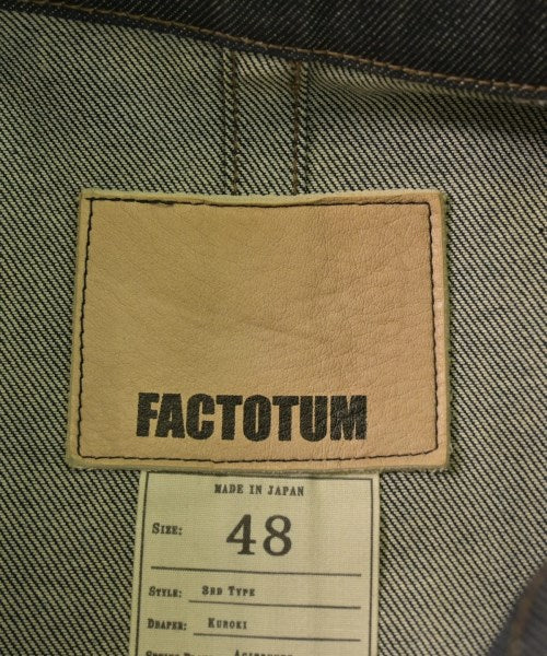 FACTOTUM แจ็คเก็ตยีนส์