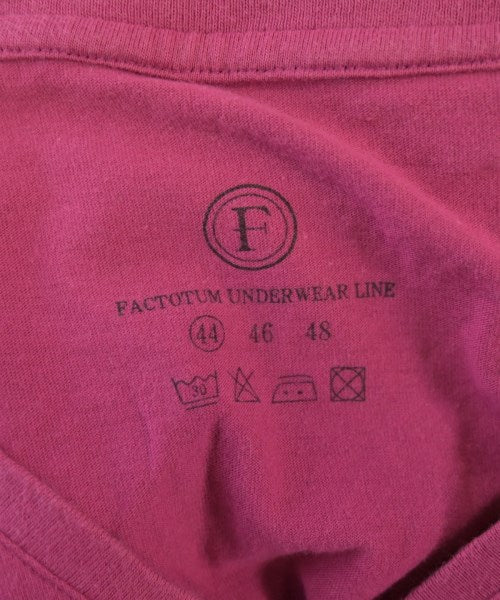 FACTOTUM เสื้อยืด/เสื้อท็อปส์