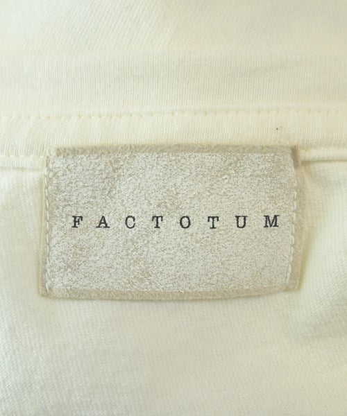 FACTOTUM เสื้อยืด/เสื้อท็อปส์