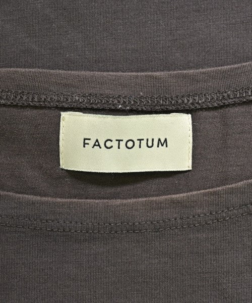 FACTOTUM เสื้อยืด/เสื้อท็อปส์