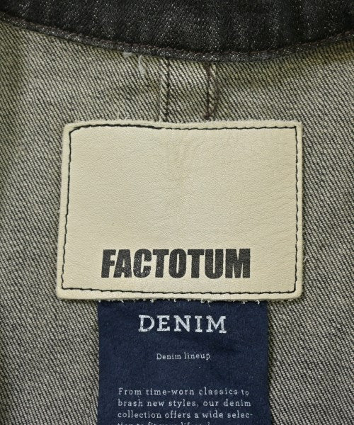 FACTOTUM แจ็คเก็ตยีนส์