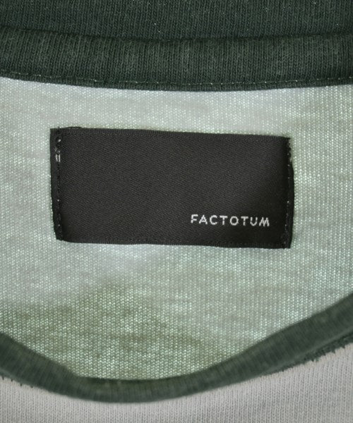 FACTOTUM เสื้อยืด/เสื้อท็อปส์