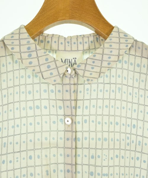 mina perhonen เดรสที่เป็นเสื้อเชิ้ตตัวยาว