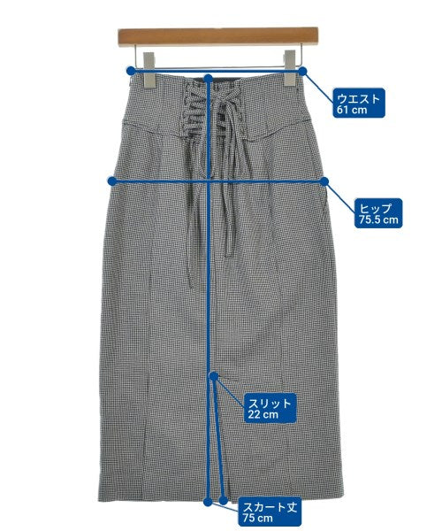 Apuweiser-riche กระโปรงยาว/แม็กซี่ยาว