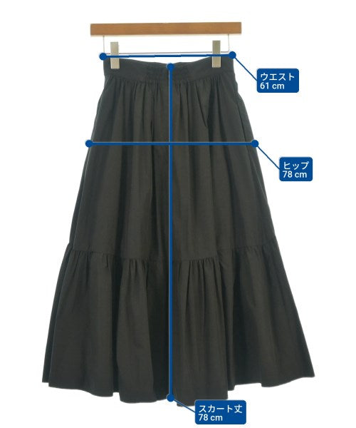 Apuweiser-riche กระโปรงยาว/แม็กซี่ยาว