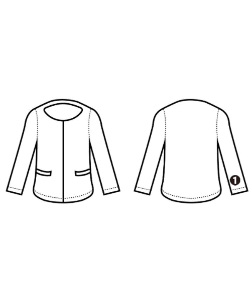 Apuweiser-riche แจ็คเก็ตไม่มีปก