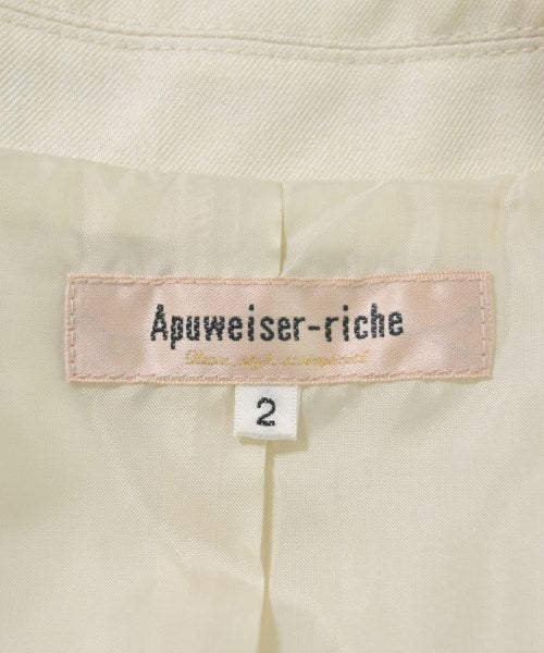 Apuweiser-riche เบลเซอร์/แจ็คเก็ตสูท