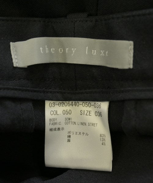 theory luxe กางเกงขายาว