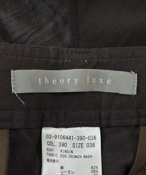theory luxe กางเกงขายาว