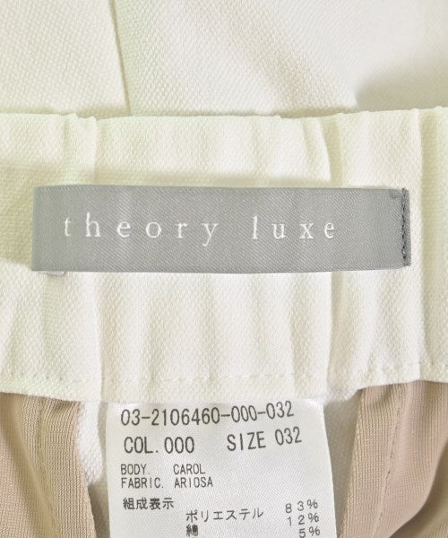 theory luxe กางเกงขายาว