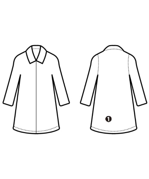 MICHAEL MICHAEL KORS เสื้อคลุมคอปก Soutien