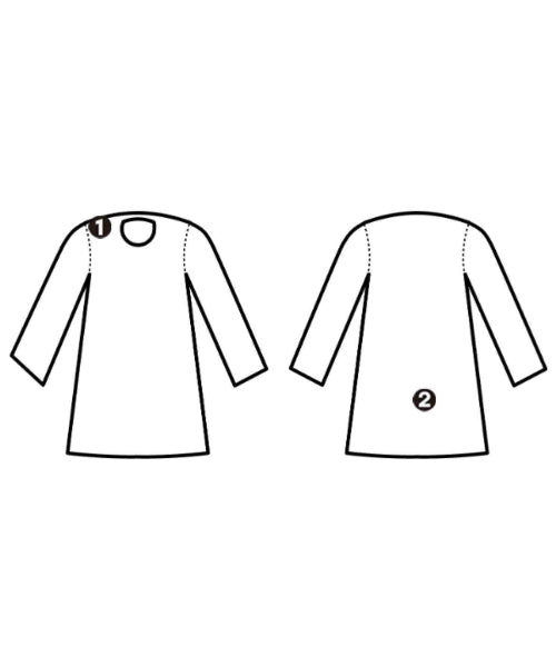 BABYLONE เดรสที่เป็นเสื้อเชิ้ตตัวยาว