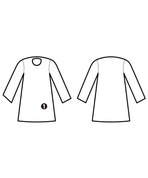 FRAMeWORK เดรสที่เป็นเสื้อเชิ้ตตัวยาว