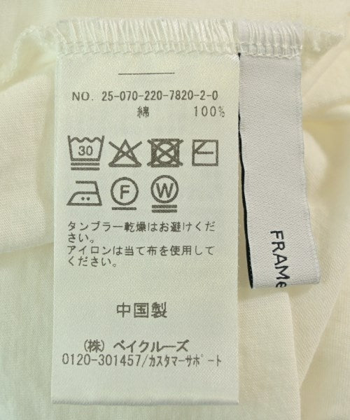 FRAMeWORK เสื้อยืด/เสื้อท็อปส์