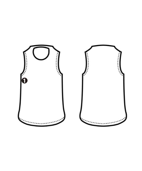 Drawer เสื้อแขนกุด