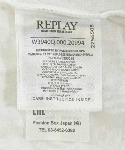 REPLAY เสื้อยืด/เสื้อท็อปส์