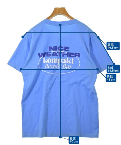 NICE WEATHER เสื้อยืด/เสื้อท็อปส์