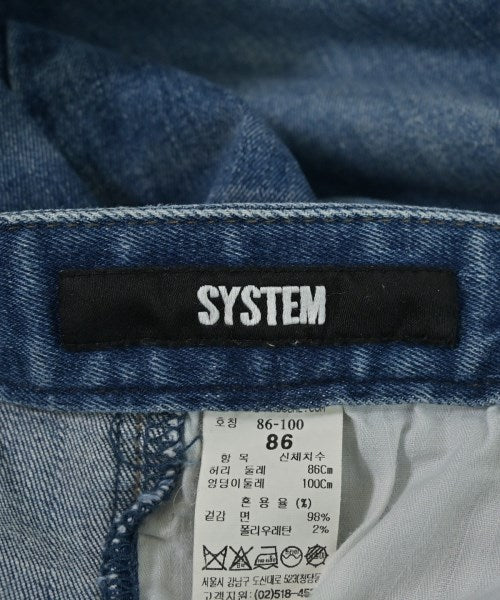 SYSTEM ยีนส์