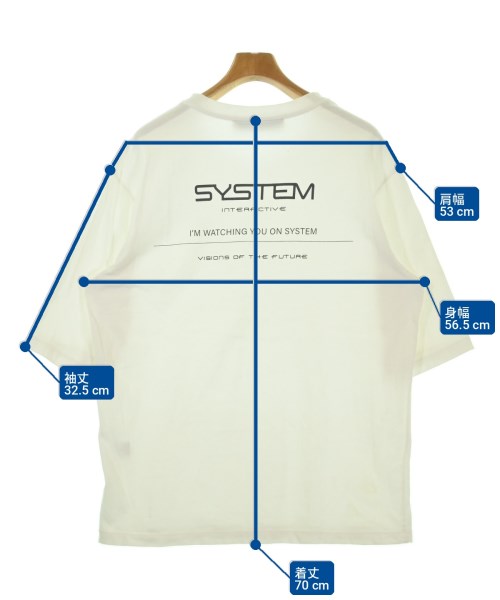 SYSTEM เสื้อยืด/เสื้อท็อปส์