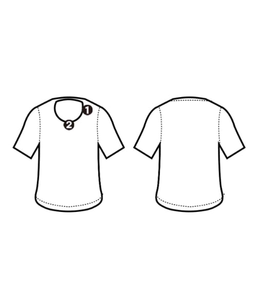 forme เสื้อยืด/เสื้อท็อปส์