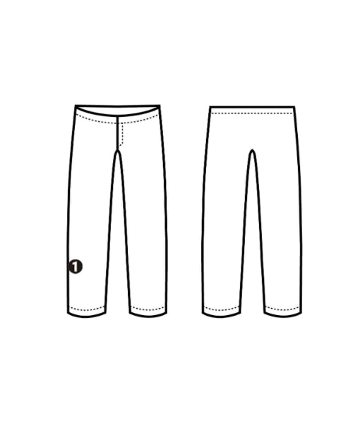 ADAM ET ROPE กางเกงขายาว