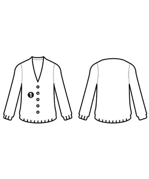 Deuxieme Classe เสื้อคาร์ดิแกน