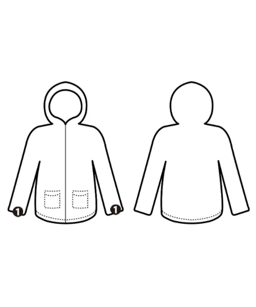 Deuxieme Classe เสื้อพาร์กาภูเขา