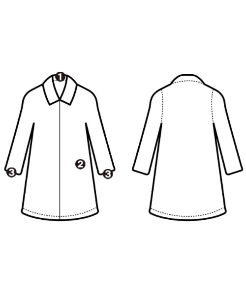 Deuxieme Classe เสื้อกันฝน