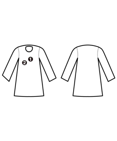 SLY เดรสที่เป็นเสื้อเชิ้ตตัวยาว