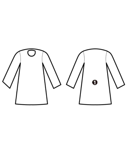 JUSGLITTY เดรสที่เป็นเสื้อเชิ้ตตัวยาว